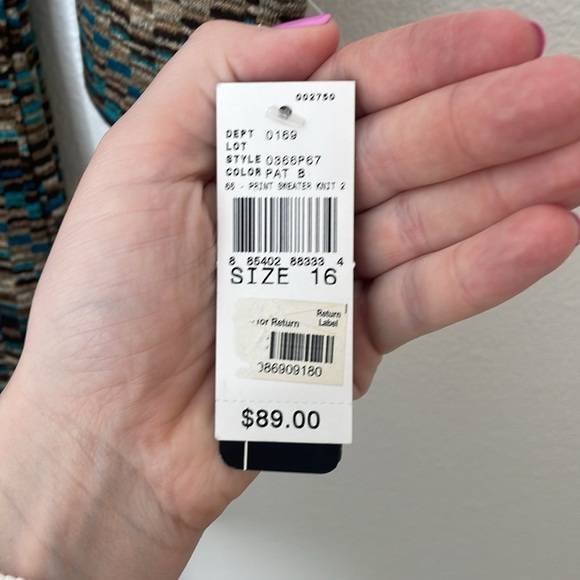 NWT AGB Multi-Color Dress - Picture 4 of 12